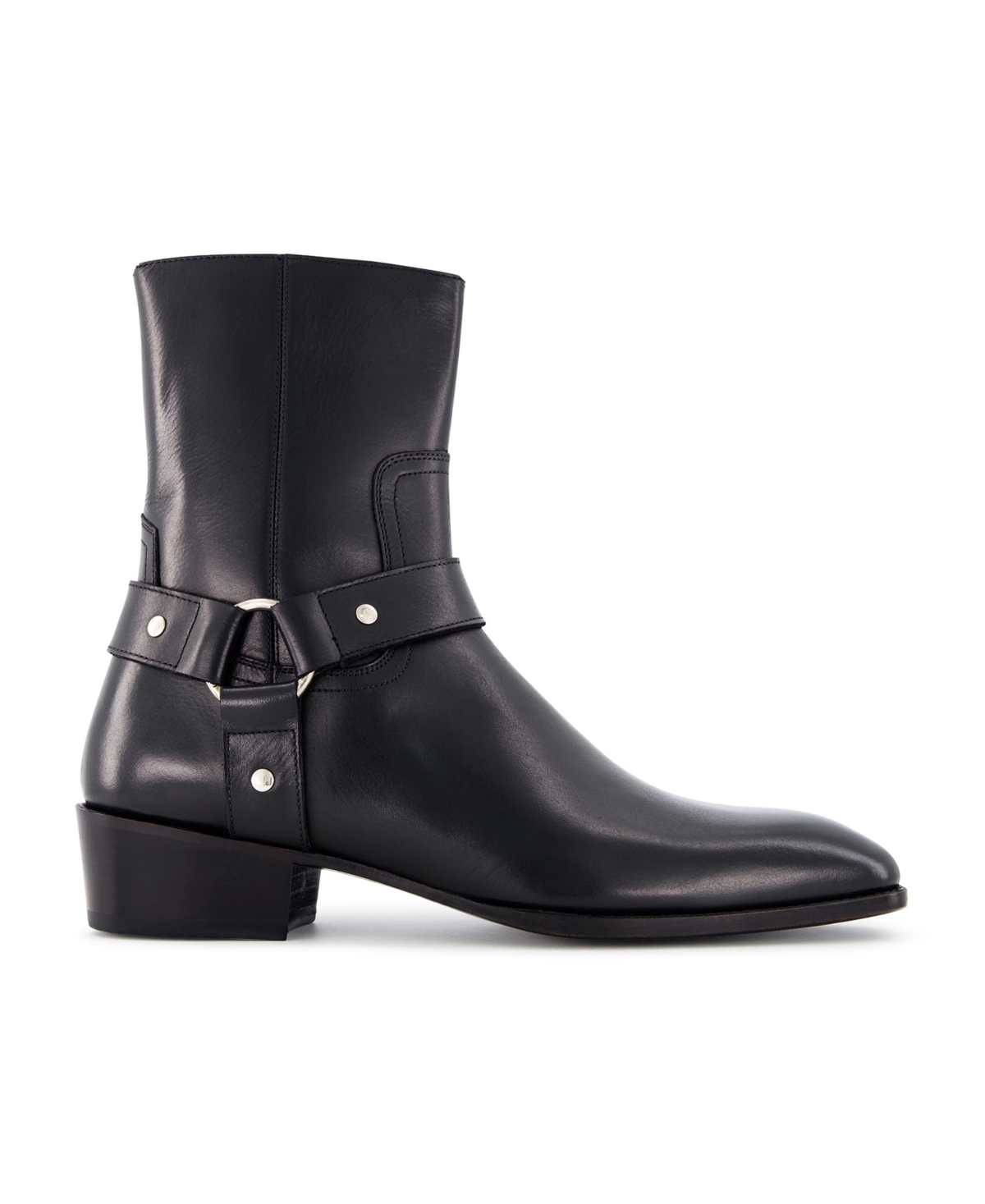 Anthony Veer Men's Sloane Harness Slip On Boots In Black