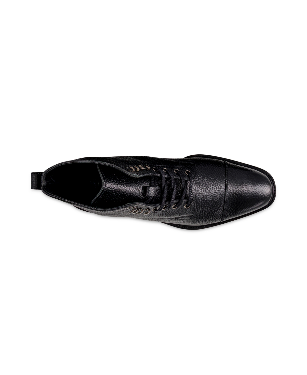 Anthony Veer Pembroke Cap-toe Boot In Black