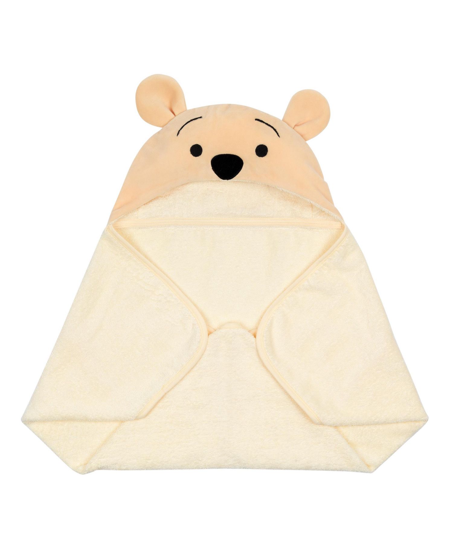 Baby Lambs and Ivy Disney Winnie the Pooh Tan Cotton Hooded Bath Towel