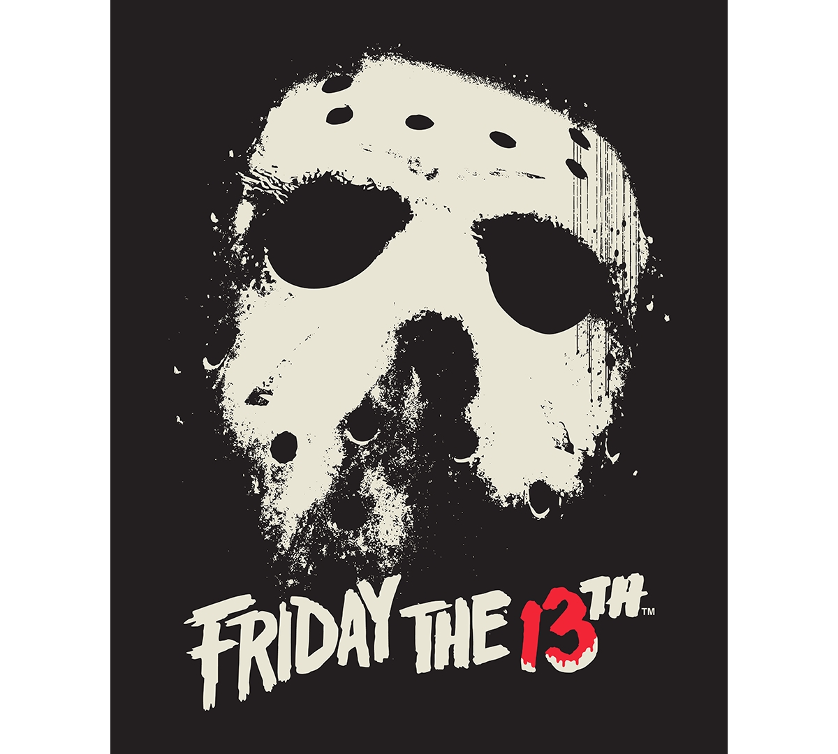 Hybrid Apparel Men's Short Sleeve Jason Mask Graphic T-shirt In Black