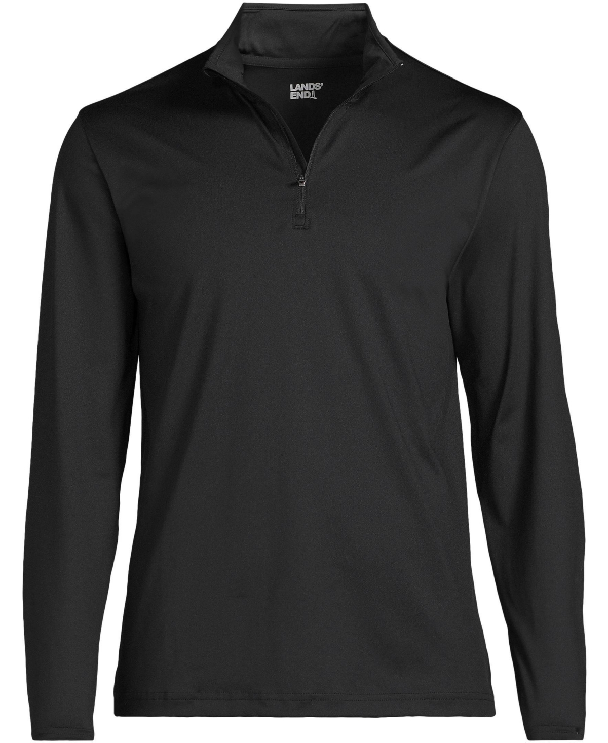 Lands' End Men's Unisex Rapid Dry Quarter Zip Pullover