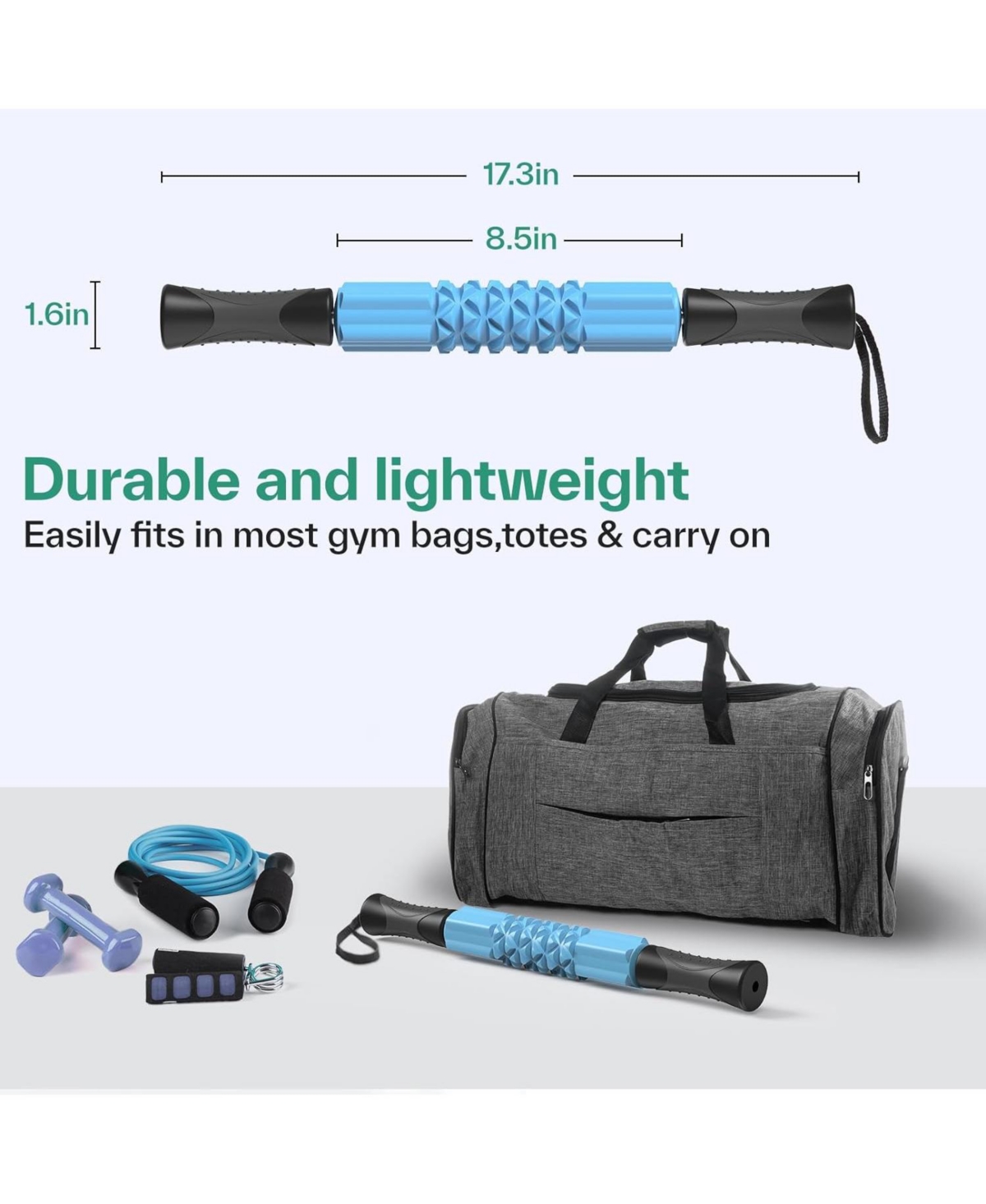 Handheld Eva Foam Roller Massage Stick Leg Roller Body Massage Stick
