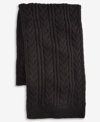 Women's Solid Cable Knit Scarf, Macy's Exclusive 