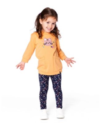 Baby Girl Tunic and Leggings Set Golden Brown - Baby
