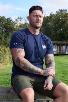 Big & Tall Rugby Club Back Print T-Shirt