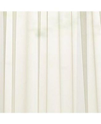 GoodGram Sheer Elegance Voile Door Panel, 60 By 72-inch, Beige - 52 in. W x 72 in. L