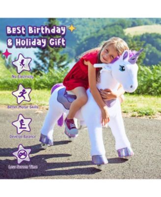 Ride-on Unicorn Purple Model E Size 4 for 4-7 Years