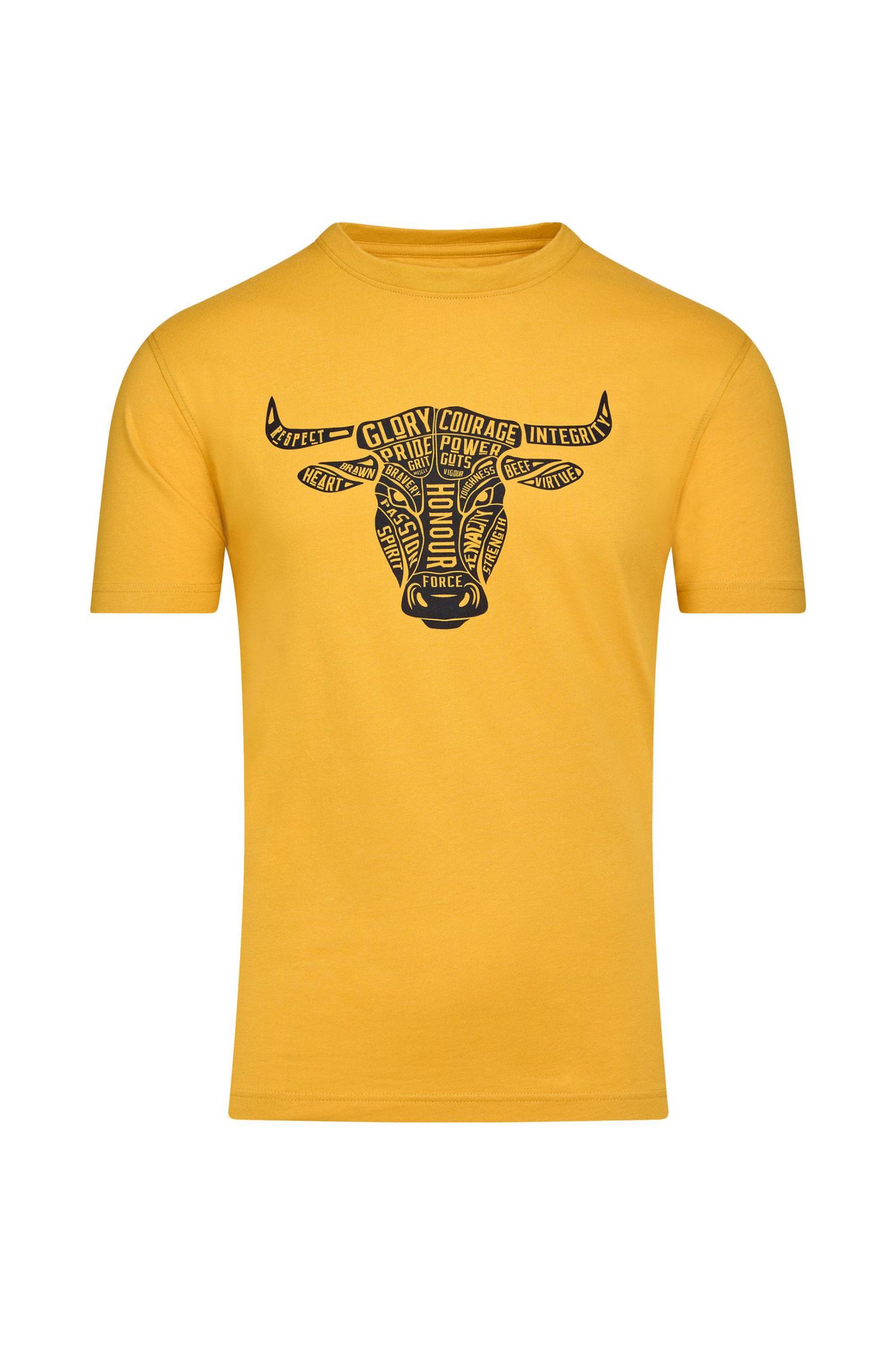 Men's YFC Word Bull Head T-Shirt