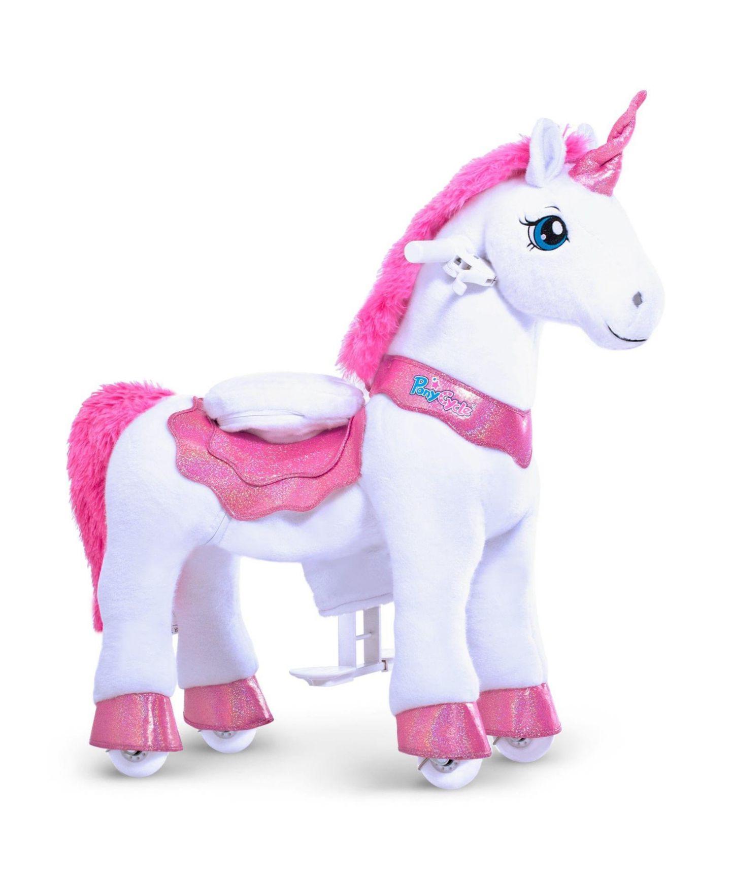 Детская игрушка PonyCycle Model E Unicorn Ride-On, Ages 4-7, цвет: Розовый — фото 1