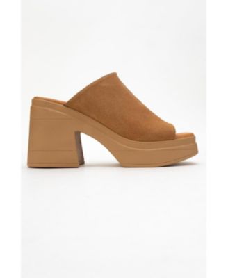 Nola Leather Platform Mules (Women)
