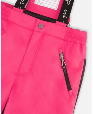 Girl Two-Piece Play Snowsuit Fuchsia - Child