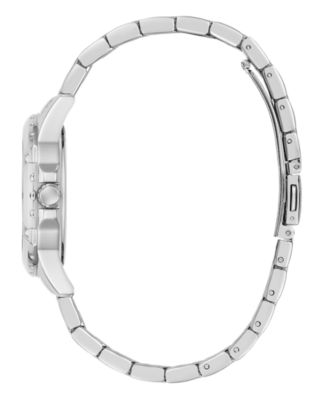 Women's Silver Tone Analog Watch, 35mm