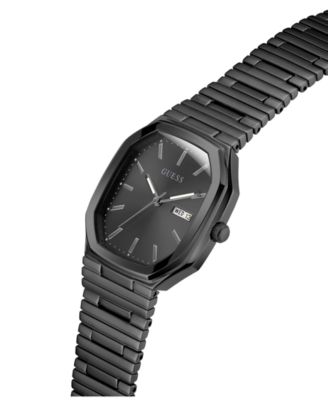 Men's Black Date Watch, 35mm