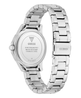 Women's Silver Tone Analog Watch, 35mm