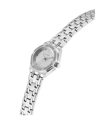 Women's Silver Tone Analog Watch, 25mm