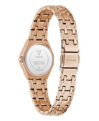 Women's Rose Gold Tone Analog Watch, 25mm