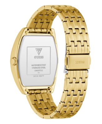 Men's Gold Tone Multi-function Watch, 38mm