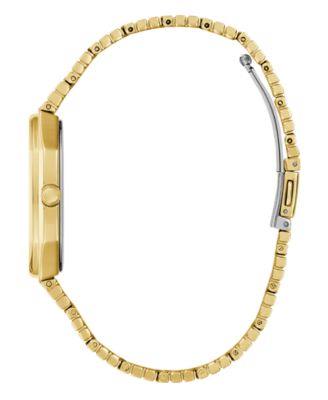 Men's Gold Tone Date Watch, 35mm