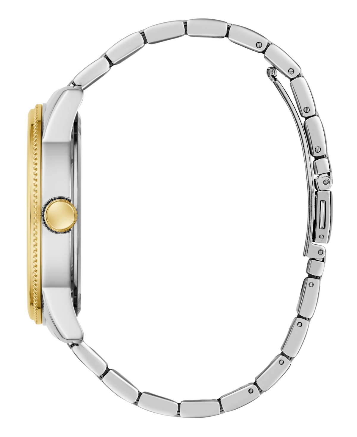 Guess Men's Two-tone Multi-function Watch, 44mm In Multi