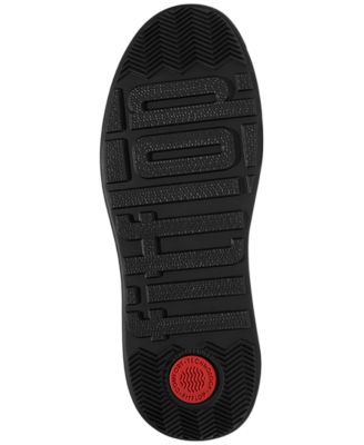 Women's F-Mode Square-Chain Leather Loafers