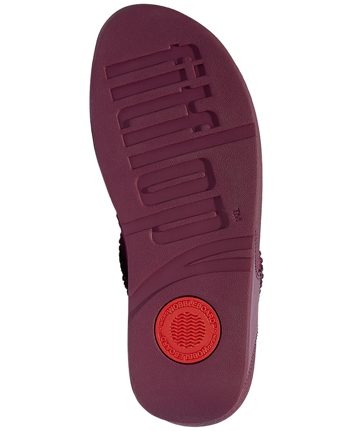 Fitflop Lulu Flip Flop In Burgundy