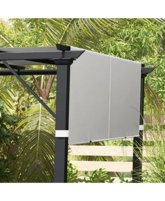 2 PCS Pergola Shade Cover, Pergola Canopy for 10 x 12ft Pergola