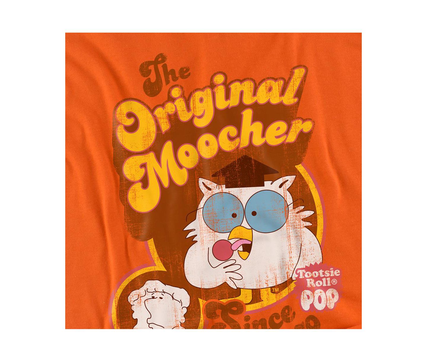 Мужская футболка Tootsie Roll Big & Tall Original Moocher, цвет: Оранжевый — фото 2