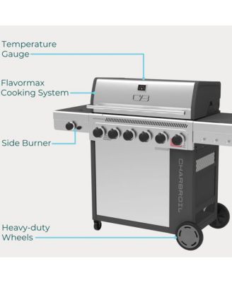 Performance Series FlavorMax 6-Burner Gas Grill - Stainless