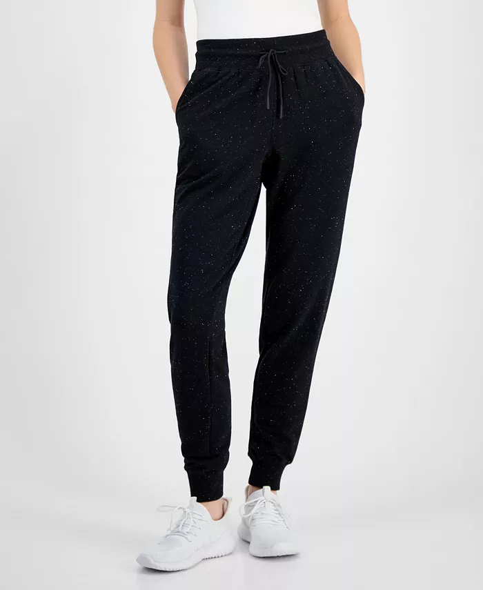 Women's Printed Fleece Jogger Pants - thumbnail 9