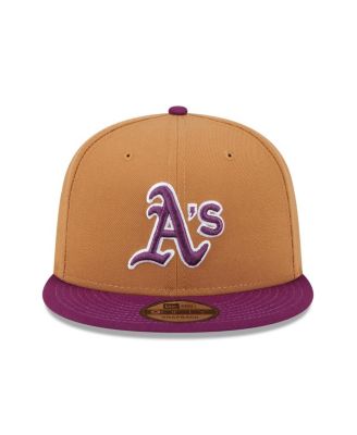 Men's Brown/Purple Athletics Color Pack Two-Tone 9FIFTY Snapback Hat
