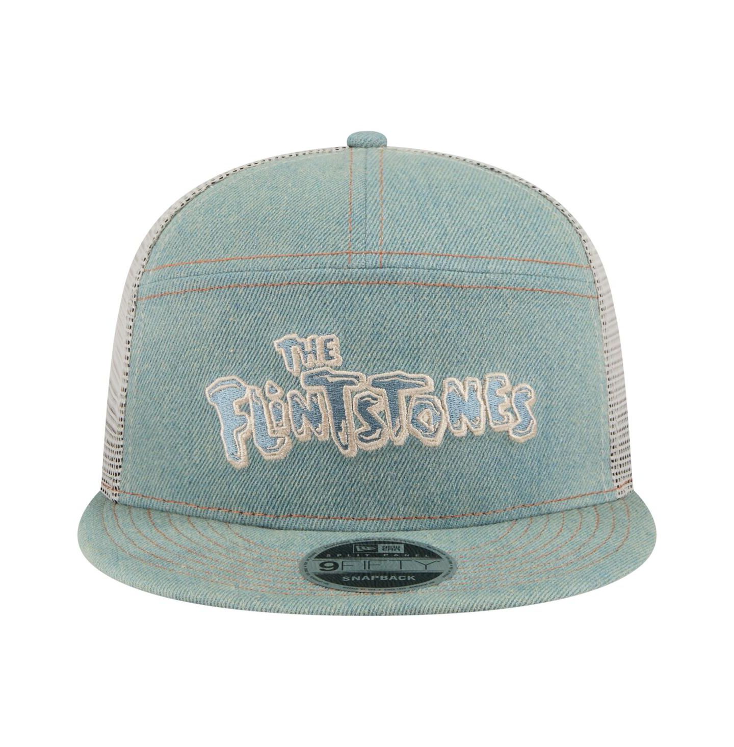 Мужская кепка New Era Denim the Flintstones Denim 9FIFTY Snapback Hat — фото 2