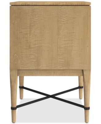 Loft 24" Wood 2-Drawer Nightstand