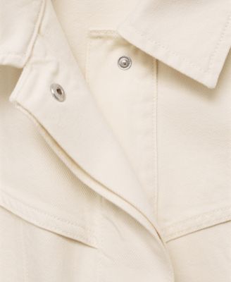 Women's Denim-Effect Vest