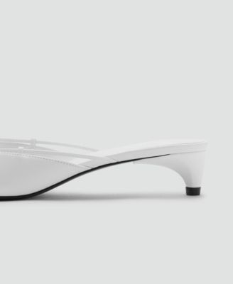 Women's Bow Detail Kitten Shoes