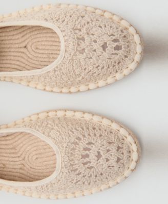 Women's Crochet Ballet Flats