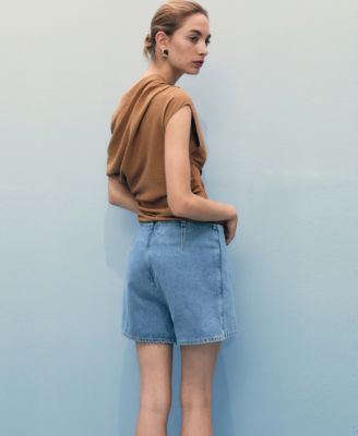 Women's Wrapped Denim Skort