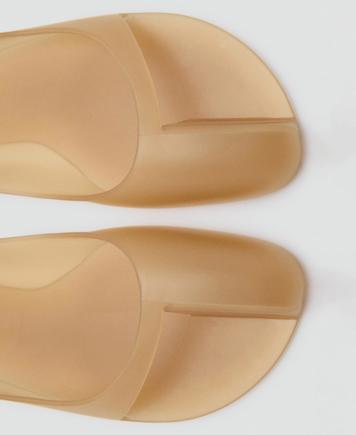 Mango X Supriya Lele Slingback Jelly Sandal In Brown