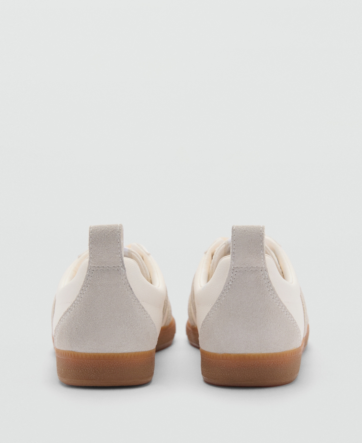 Mango Contrast Panel Sneaker In Multi