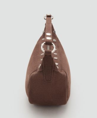 Women's Studded Shoulder Bag