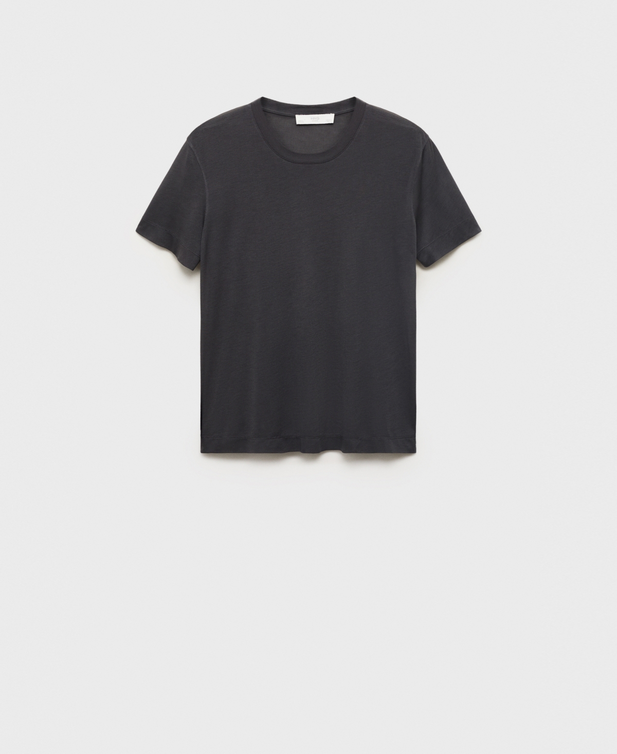 Mango Women's Short-sleeved Micro-modal Pajama Top In Black