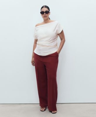 Women's Straight Mid-Rise Pants