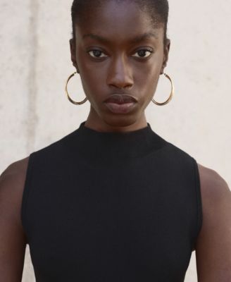 Women's Perkins Collar Combined Dress