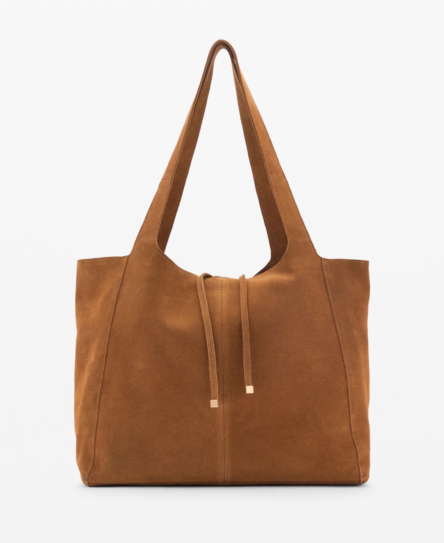 Women's Suede Shopper Bag