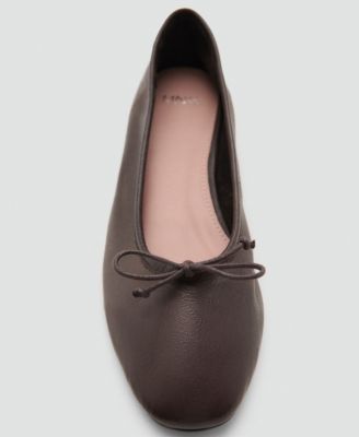 Women's Leather Ballet Flats