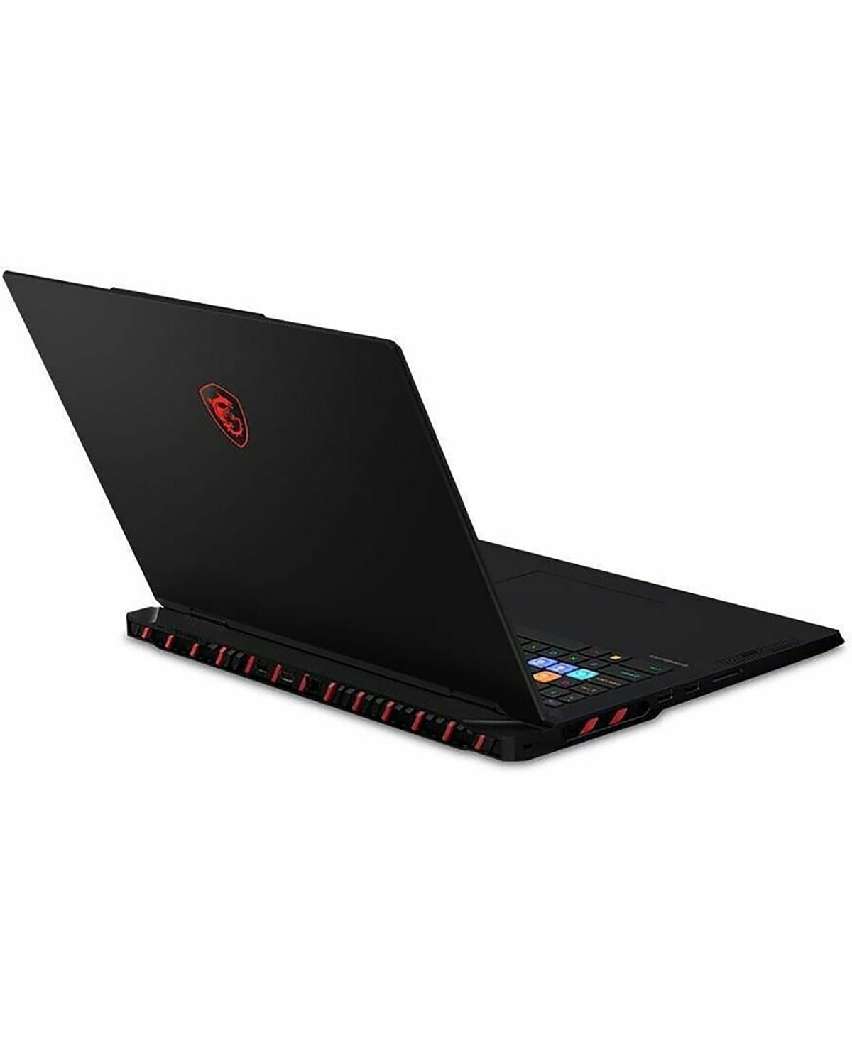 Msi Raider 18 Hx Ai A2XWIG-014US 18" Uhd+ 120Hz Gaming Laptop, Intel Core Ultra 9-285HX 2.8GHz, 64GB Ram, 4TB Ssd, Nvidia GeForce Rtx 5080 16GB, Windo
