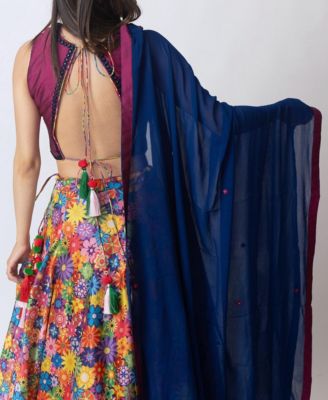 Women's Floral Lehenga Choli