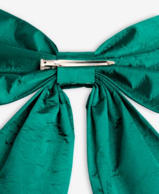 Gilded Glamour Green Bow Clip Ornament, Macy's Exclusive
