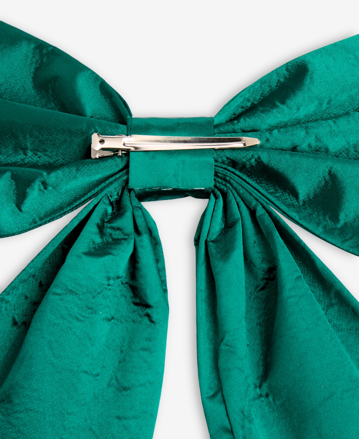Holiday Lane Gilded Glamour Green Bow Clip Ornament, Macy's Exclusive