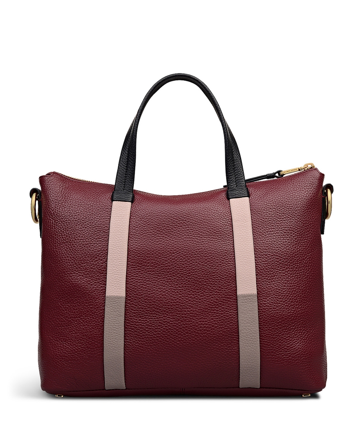 Radley London Waterloo Way Medium Zip Top Satchel Bag In Burgundy