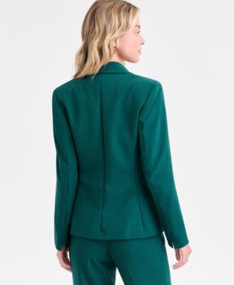 Women's One-Button Blazer, Regular & Petite